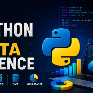 Data Science with Python course visual