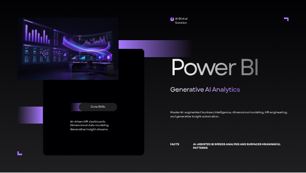 Advanced Power BI with Gen AI course visual