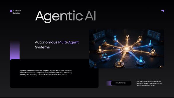 Agentic AI course visual