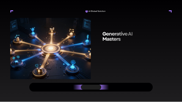 Generative AI Master's course visual