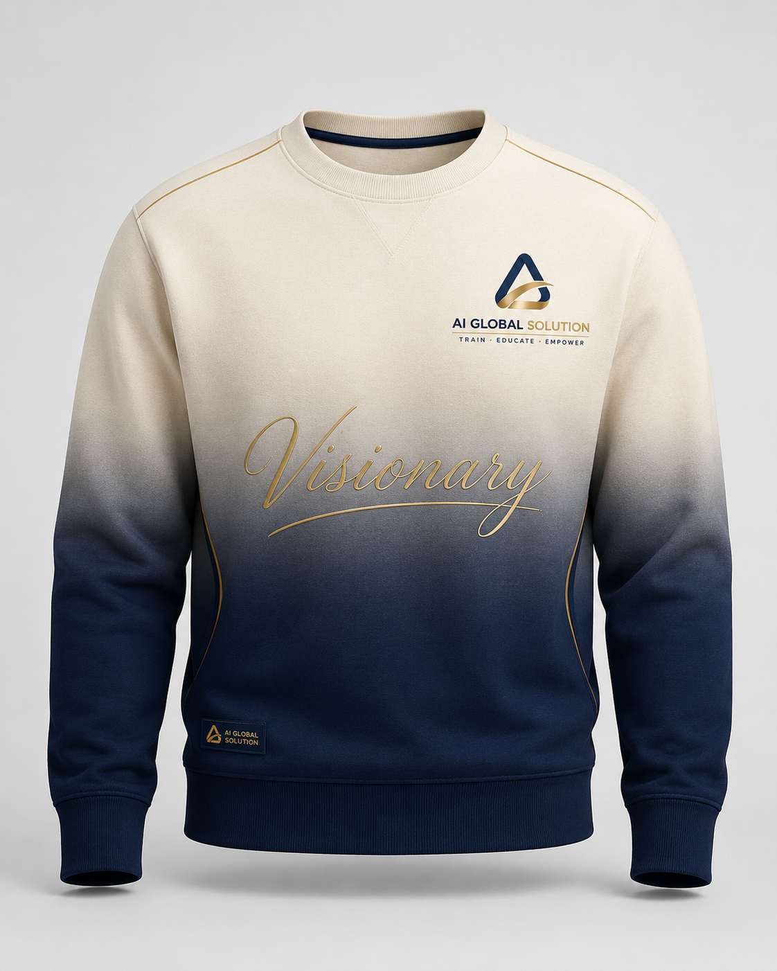 Visionary Ombré Crewneck